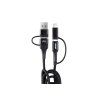 AMiO Kábel 4v1 (USB-A, USB-C do lightning a USB-C)