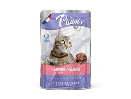 Plaisir cat kapsa salmon 100gr