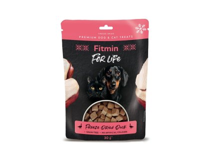 Fitmin For Life Dog & Cat Freeze Dried Duck 30g