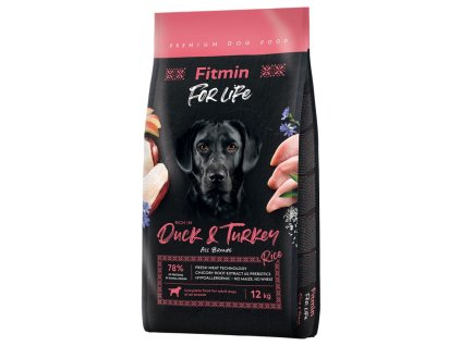 357096 pla fitmin dog forlife duckturkey 12kg hs 01 9