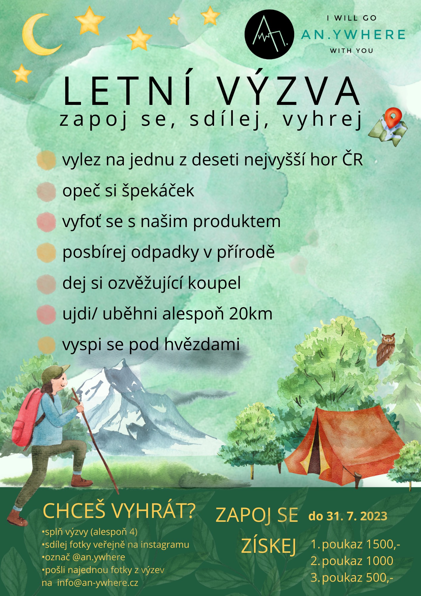 LETNÍ VÝZVA O SUPER CENY!