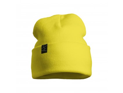 žebrovaná čepice anywhere žlutá