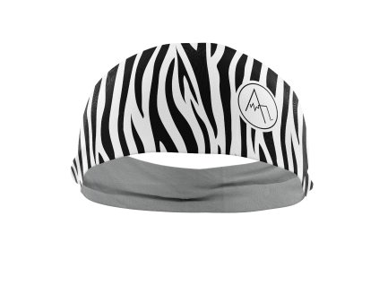 funkční čelenka anywhere zebra