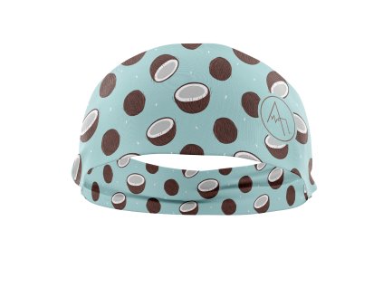 funkční dvouvrstvá čelenka kokonut