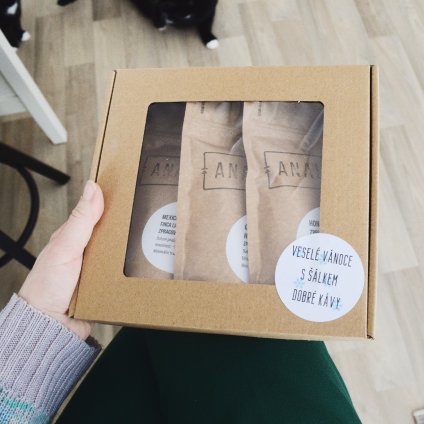 Dárková krabička – ovocité kávy