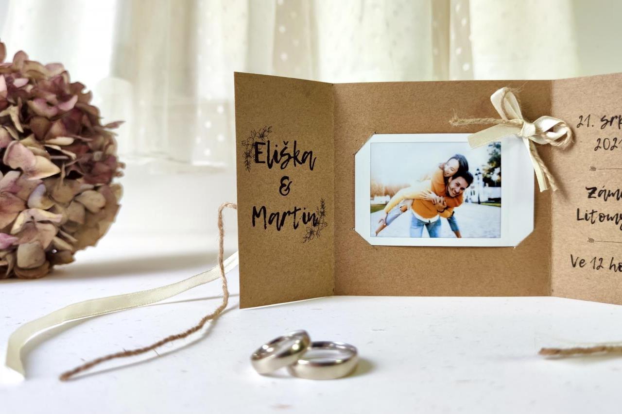 Tvoříme s Instaxem #6: Svatební oznámení