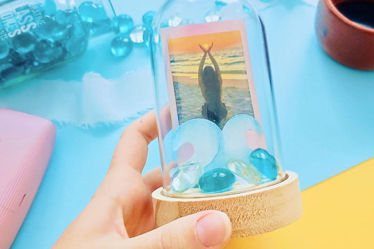 Vzpomínková fotokopule jako originální dekorace z vlastní fotografie