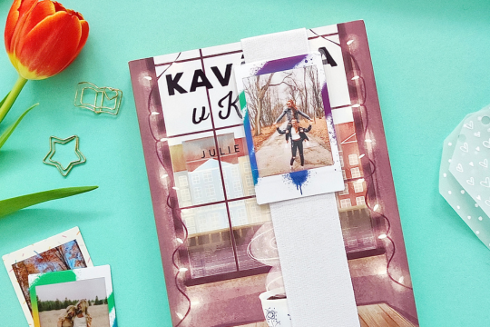 Jak si doma vyrobit záložku do knihy? Využijte instantní fotografie