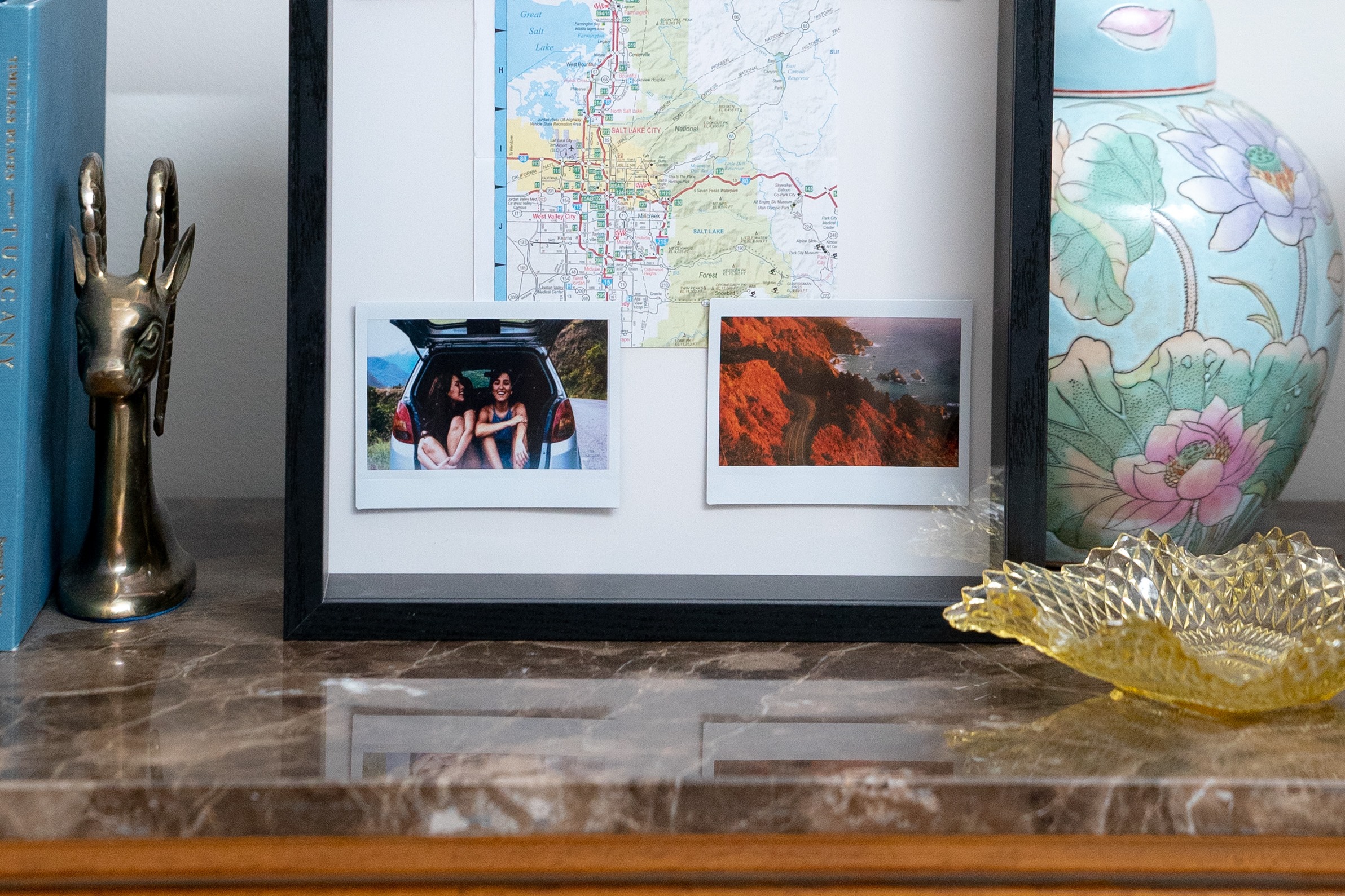 Tvoříme s Instaxem #14: Cestovatelský rámeček plný vzpomínek