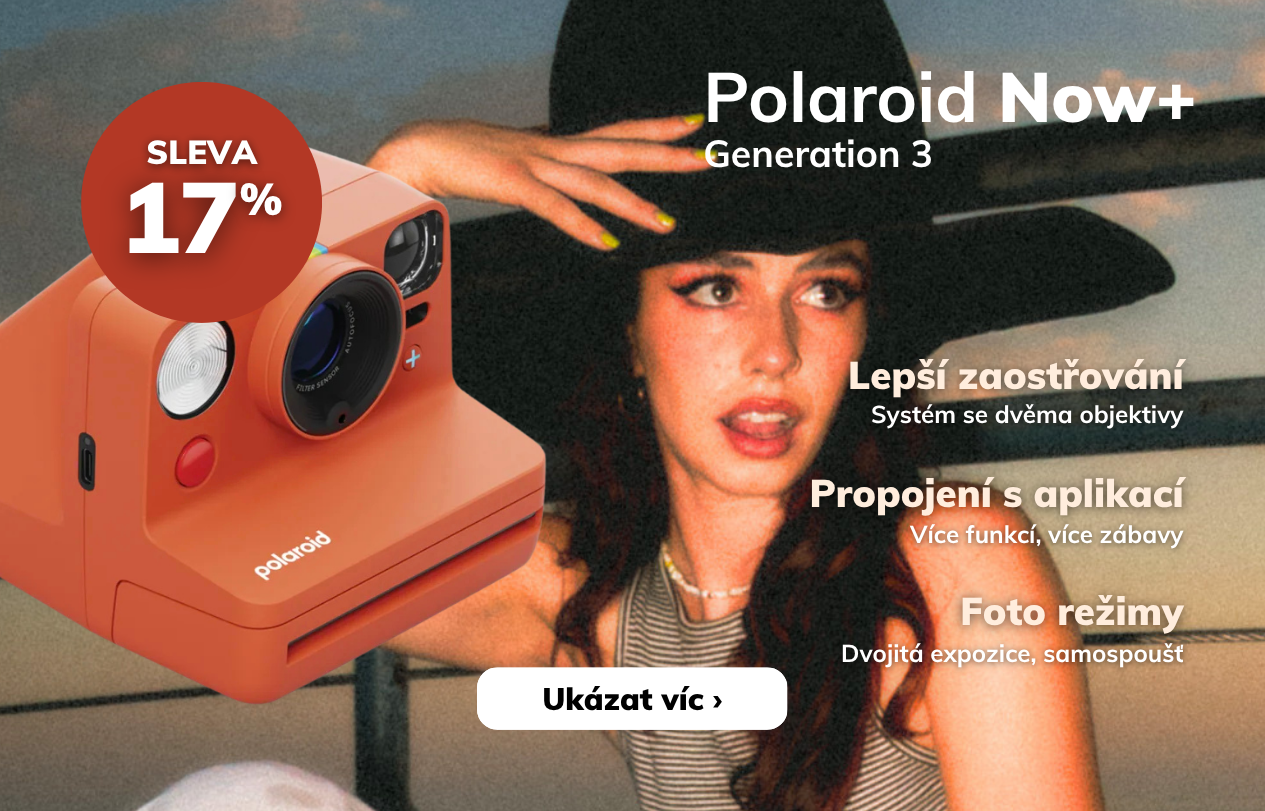 Akce na Polaroid Now+ Gen3