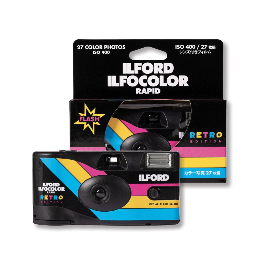 Ilford Ilfocolor Single Camera Rapid 27 Exp. Retro Edition