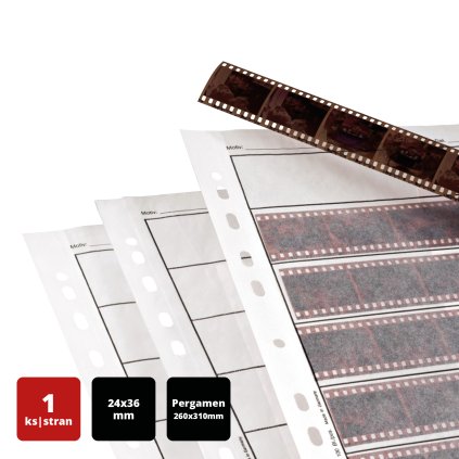 Hama Negative Sleeves 24x36mm 1ks 260x310 pergamen4