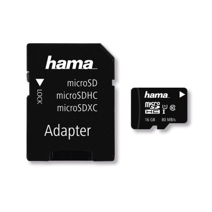 Hama microSDHC 16 GB karta+adapter2