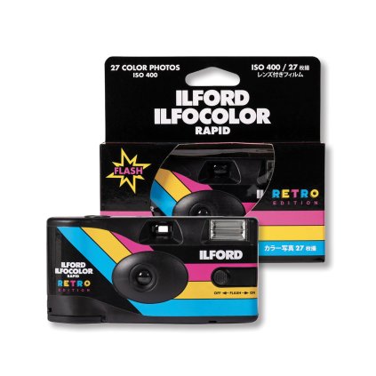 Ilford Ilfocolor Single Camera Rapid 27 Exp. Retro Edition