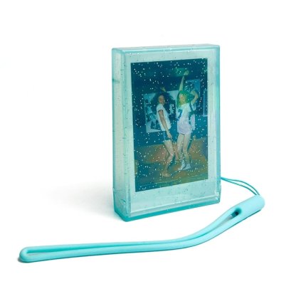 Plastic Photo Storage Box Green