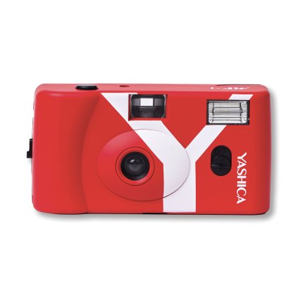 Yashica MF 1 Snapshot Art Camera Red2