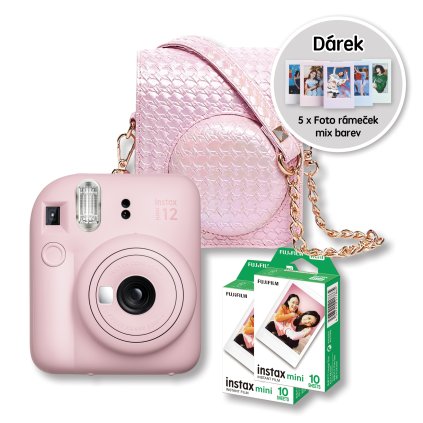 Mini 12 Set Iridescent 3v1 Pink