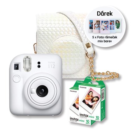 Mini 12 Set Iridescent 3v1 White