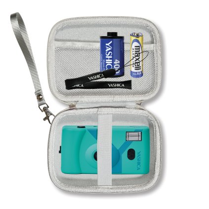 Yashica MF 1 Snapshot Art Camera Start Set Turquoise
