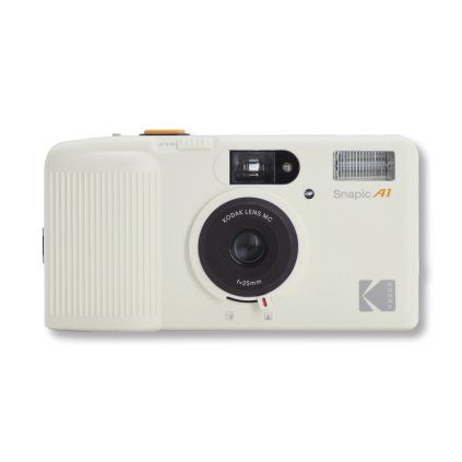 Kodak Snapic A1 35mm Film Camera (Ivory White)