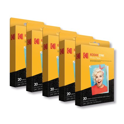 Kodak Zink Paper 2x3 20 pack6