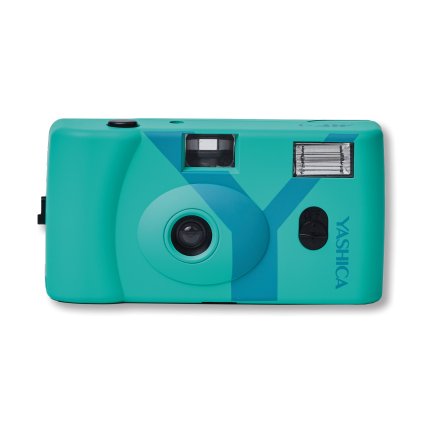 Yashica MF 1 Snapshot Art Camera Turquoise2