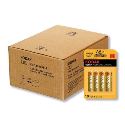 Kodak Ultra Premium Alkaline Battery AA (1,5V) B45