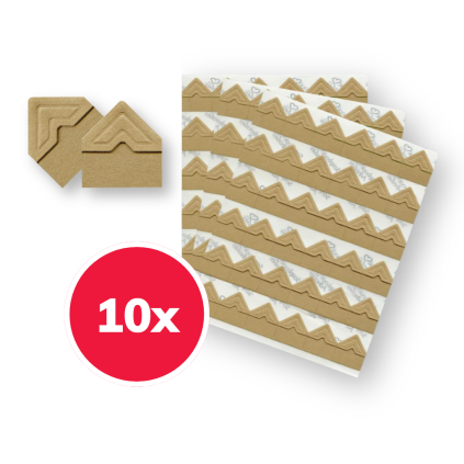 2228 3 3l photo corners 108 ks kraft set 10