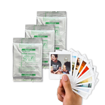 instax square film bulk 30