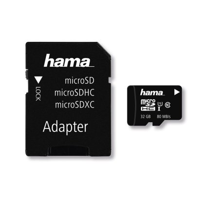 Hama microSDHC 32 GB karta+adapter2