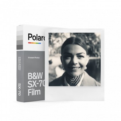 Polaroid B&W Film SX-70 / 8ks (černobílý film)