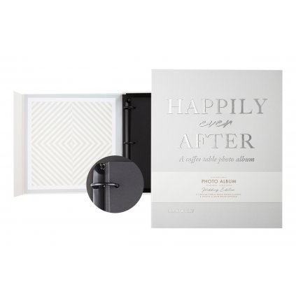 PrintWorks Photo Album Happily Ever After Ivory (L)