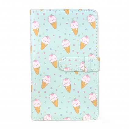 Instax Mini Album Strawberry Cone Cat