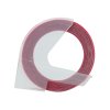 Cidy Embossing Label Tapes 10pcs Red