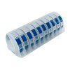 Cidy Embossing Label Tapes 10pcs Blue