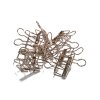 BookBinders Wire Clip M 10pcs in Box Silver