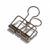 BookBinders Wire Clip M 10pcs in Box Silver