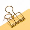 BookBinders Wire Clip M 10pcs in Box Gold