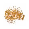 BookBinders Wire Clip M 10pcs in Box Gold