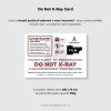 AnalogStore Do Not X Ray Card3