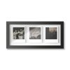 Polaroid Studio Photo Frame Triptych Black