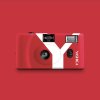 Yashica MF 1 Snapshot Art Camera Red