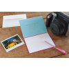 Fujifilm Instax Wide Photo Message Card - Pink & Light Blue 1pcs