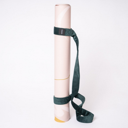 Popruh na nošení jógamatky SLING - Forest Green