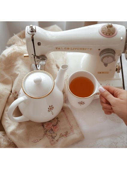 Kurz šití & bylinkový čaj