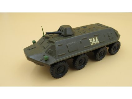 BTR-60 PB, obrněne vozidlo. Model v měřítku 1:43.