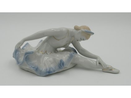 Balerína. Soška 1. Porcelán.