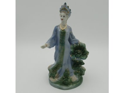 Paní Měděné Hory. Soška. Porcelán.