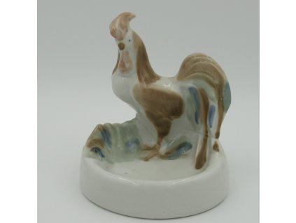 Kohout popelník. Plastika. Porcelán.