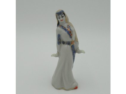 Gruzínský tanec. Soška. Porcelán.